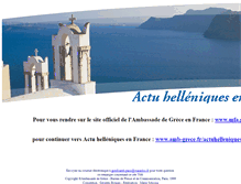 Tablet Screenshot of amb-grece.fr